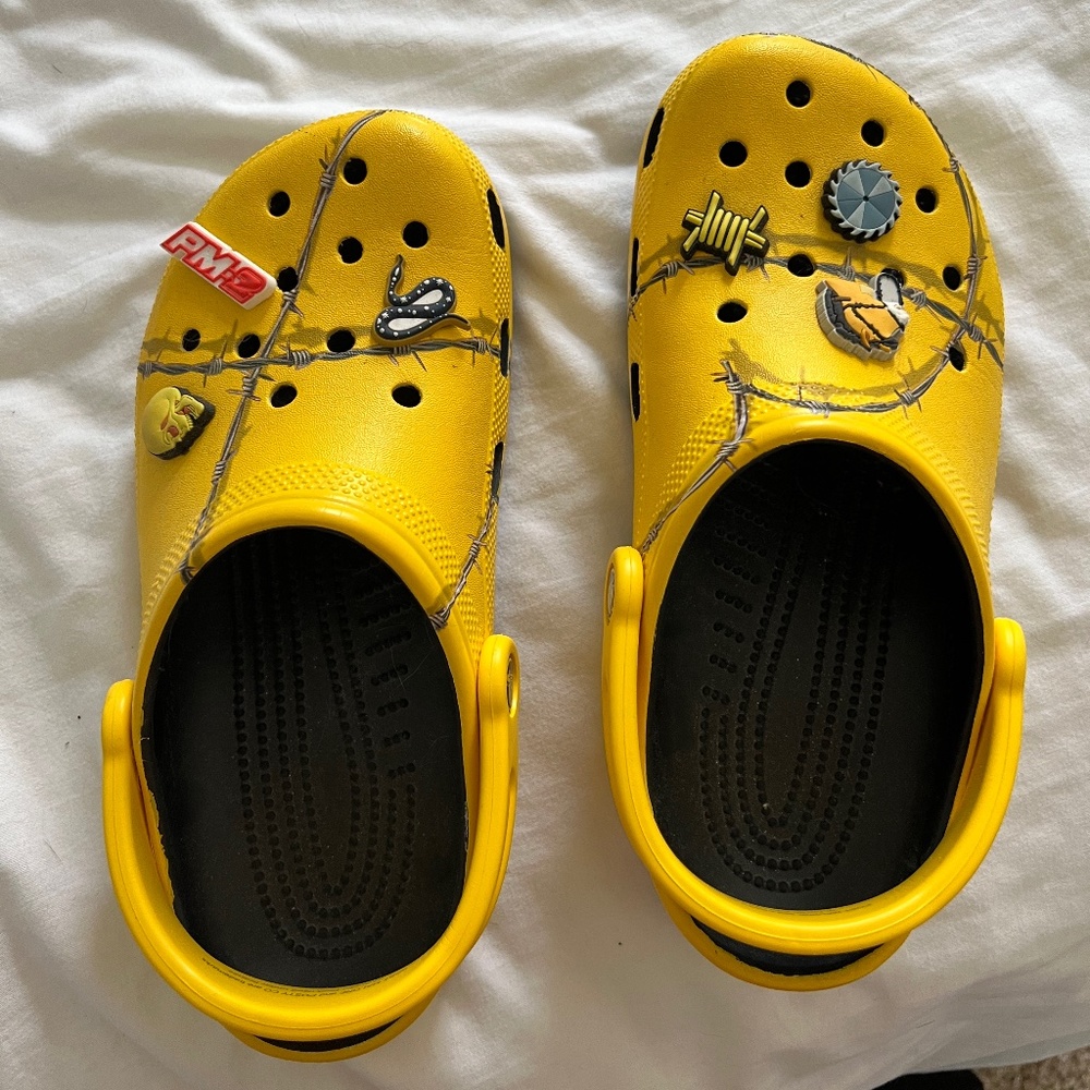 Post Malone x Crocs Barbed Wire Clog Limited Edition